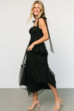 Baltic Born Mavani Swiss Dot Tulle Maxi Dress |