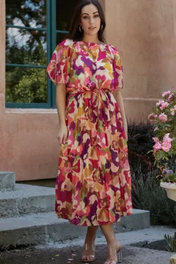 Baltic Born Maven Midi Dress | Multi Print