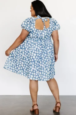 Baltic Born McKell Mini Dress | Chambray Floral