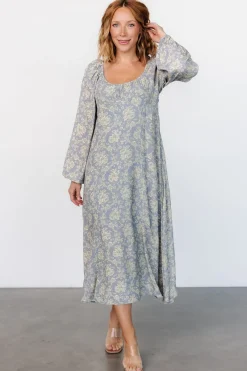 Baltic Born McKinney Dress | Blue + Vintage Cream Floral
