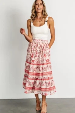 Baltic Born Meg Skirt | Blush Multi