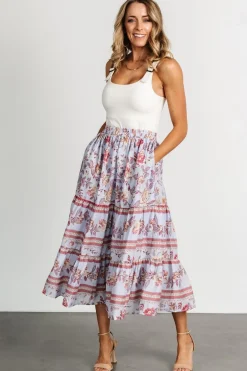 Baltic Born Meg Skirt | Periwinkle Multi