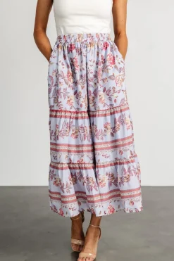 Baltic Born Meg Skirt | Periwinkle Multi