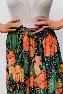 Baltic Born Melea Skirt | Navy Multi Floral