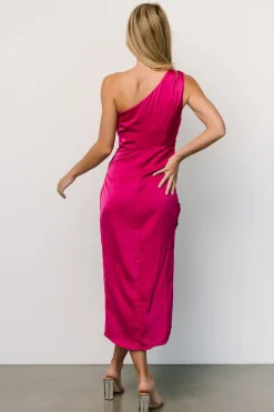 Baltic Born Melissa One Shoulder Midi Dress |