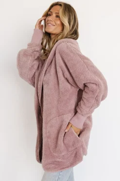 Baltic Born Melrose Teddy Jacket | Dusty Lilac