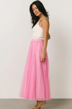 Baltic Born Mila Tulle Skirt | Taffy Pink