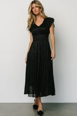 Baltic Born Miley Pleated Shimmer Dress |