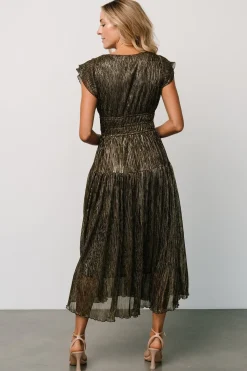 Baltic Born Miley Pleated Shimmer Dress |