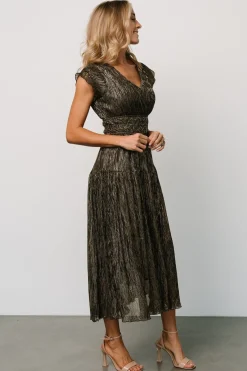 Baltic Born Miley Pleated Shimmer Dress |
