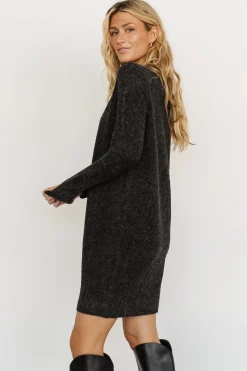 Baltic Born Miller Sweater Dress | Charcoal Black