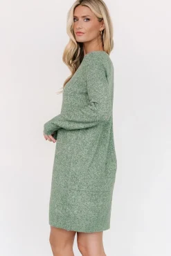 Baltic Born Miller Sweater Dress | Heather Green