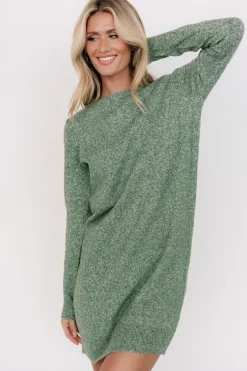 Baltic Born Miller Sweater Dress | Heather Green