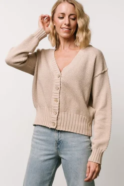 Baltic Born Milo Waffle Knit Cardigan |