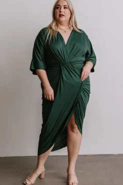 Baltic Born Mimi Midi Dress | Hunter Green