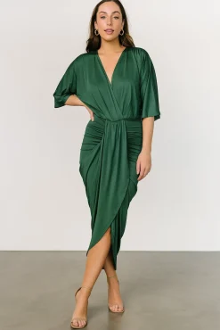Baltic Born Mimi Midi Dress | Hunter Green