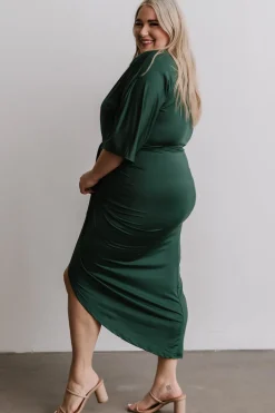 Baltic Born Mimi Midi Dress | Hunter Green