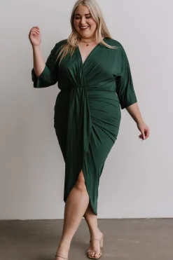 Baltic Born Mimi Midi Dress | Hunter Green