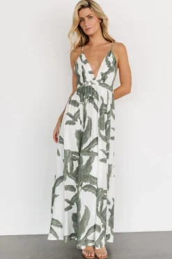 Baltic Born Miramar Maxi Dress | Green Print