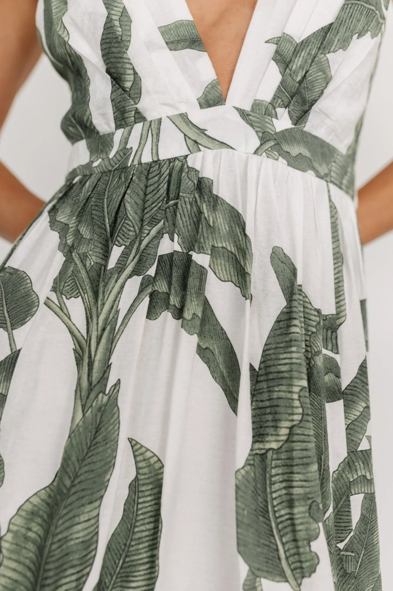 Baltic Born Miramar Maxi Dress | Green Print