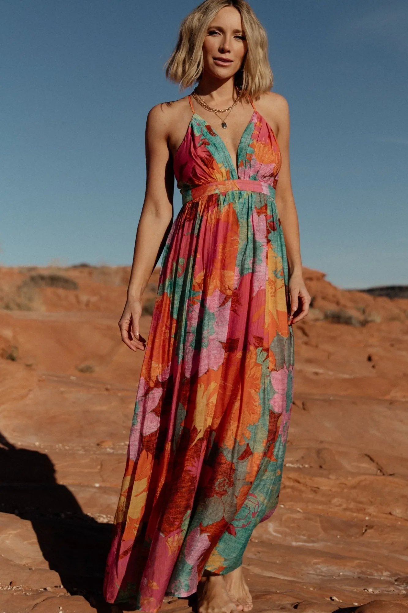 Baltic Born Miramar Maxi Dress | Multi Print