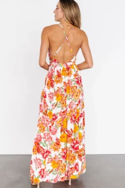 Baltic Born Miramar Maxi Dress | Off White Floral