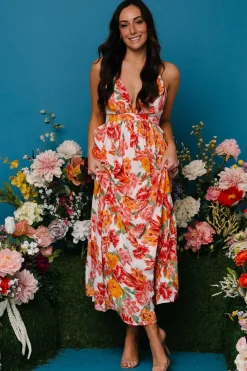 Baltic Born Miramar Maxi Dress | Off White Floral