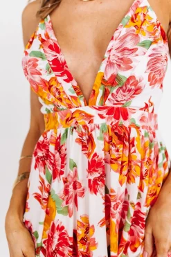 Baltic Born Miramar Maxi Dress | Off White Floral
