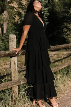 Baltic Born Montaigne Ruffle Maxi Dress |
