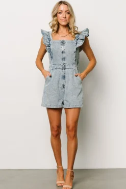 Baltic Born Montgomery Denim Romper |