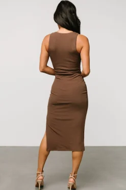 Baltic Born Moore Ribbed Tank Midi Dress |