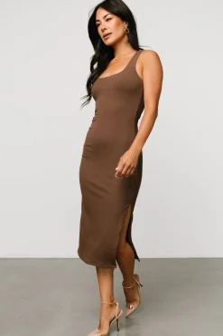 Baltic Born Moore Ribbed Tank Midi Dress |