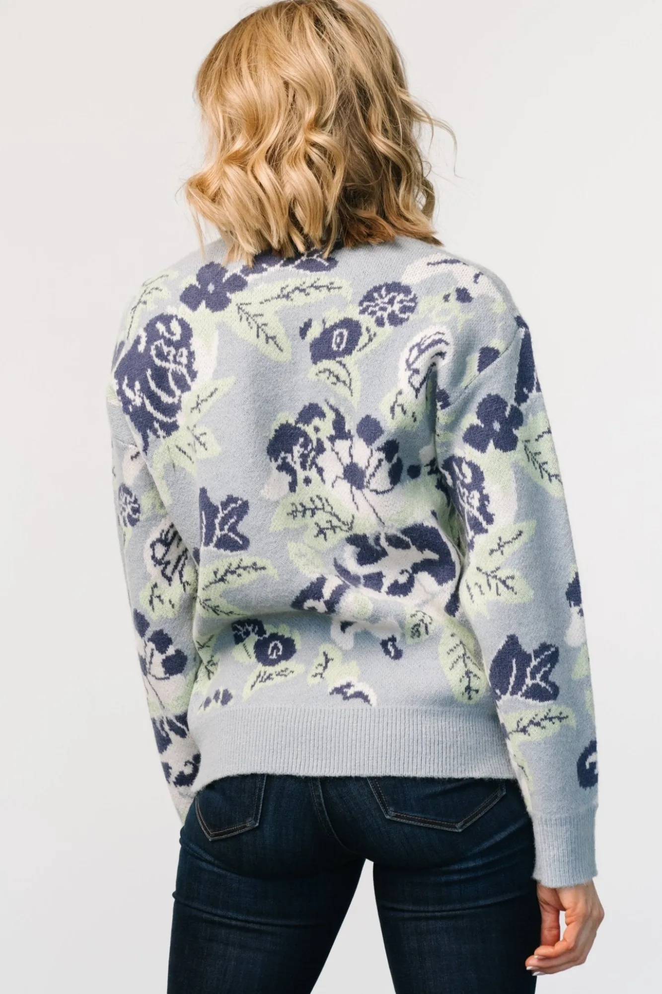 Baltic Born Munich Sweater | Light Blue Multi