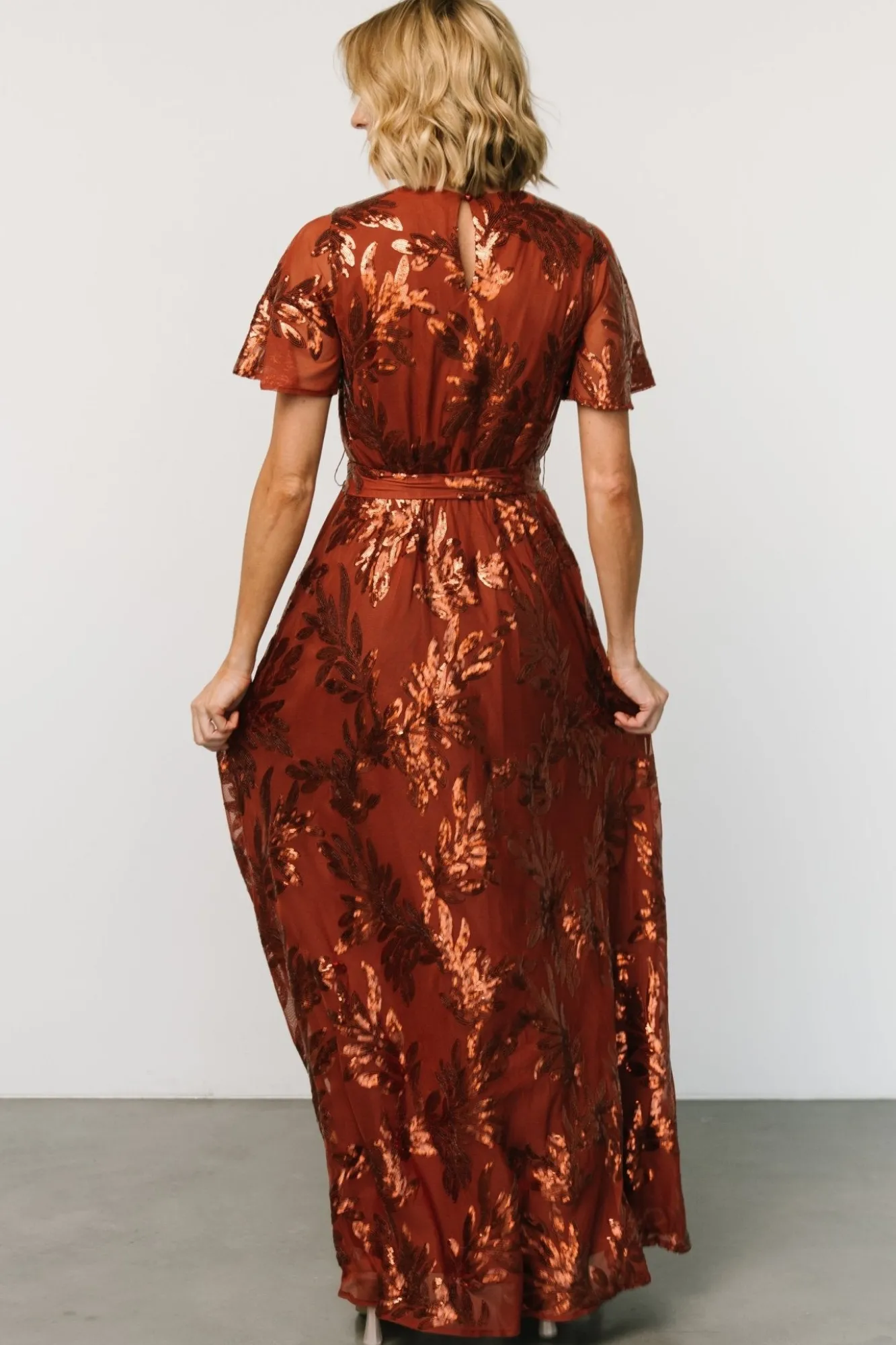 Baltic Born Muse Sequin Maxi Dress |
