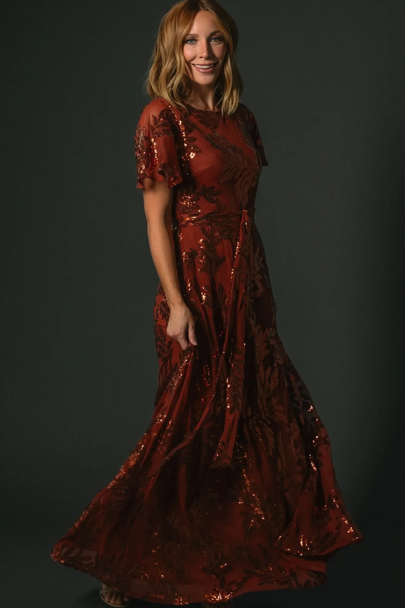 Baltic Born Muse Sequin Maxi Dress |