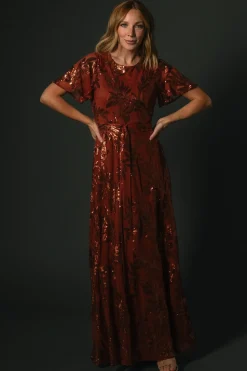 Baltic Born Muse Sequin Maxi Dress |