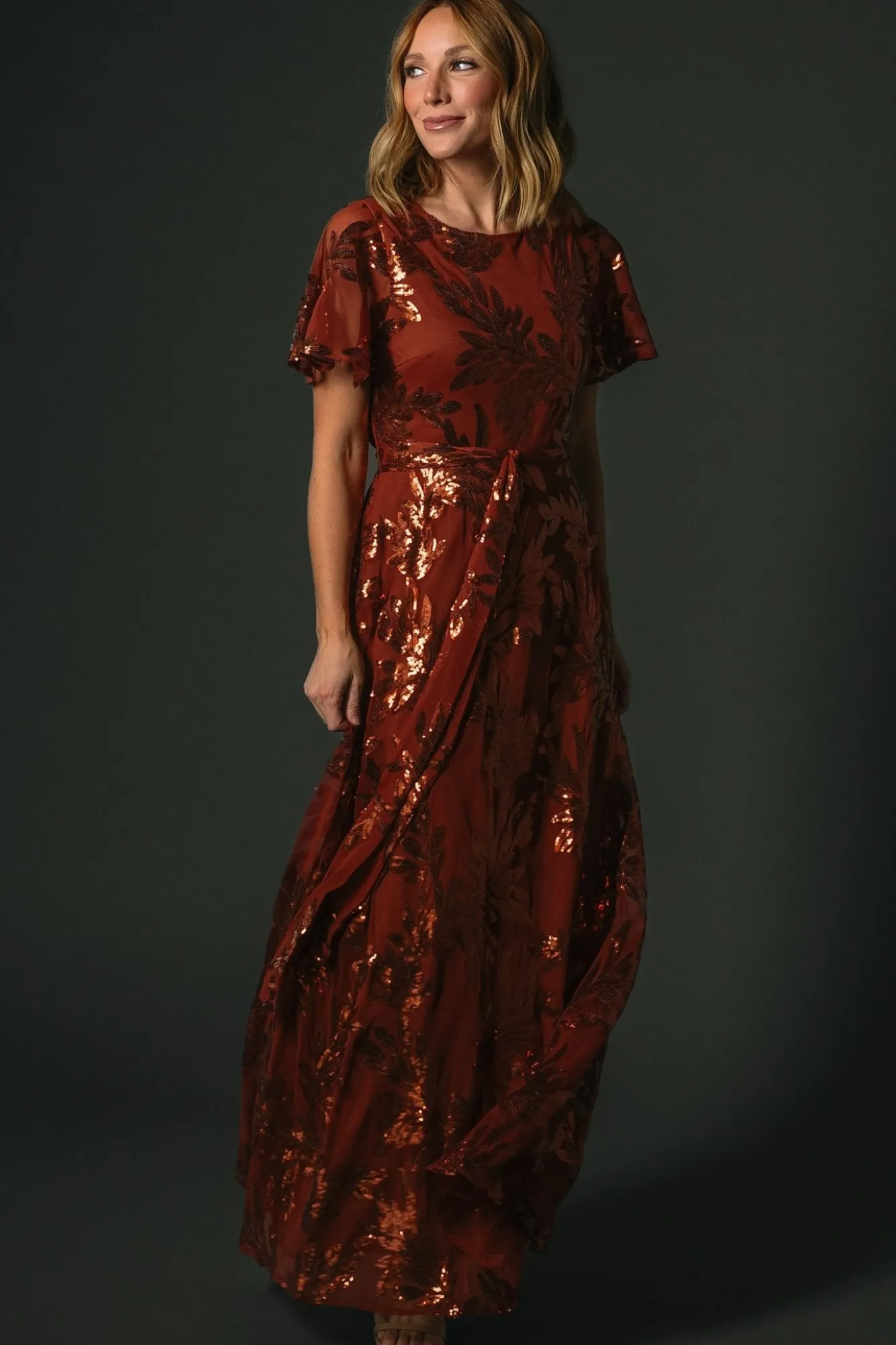 Baltic Born Muse Sequin Maxi Dress |