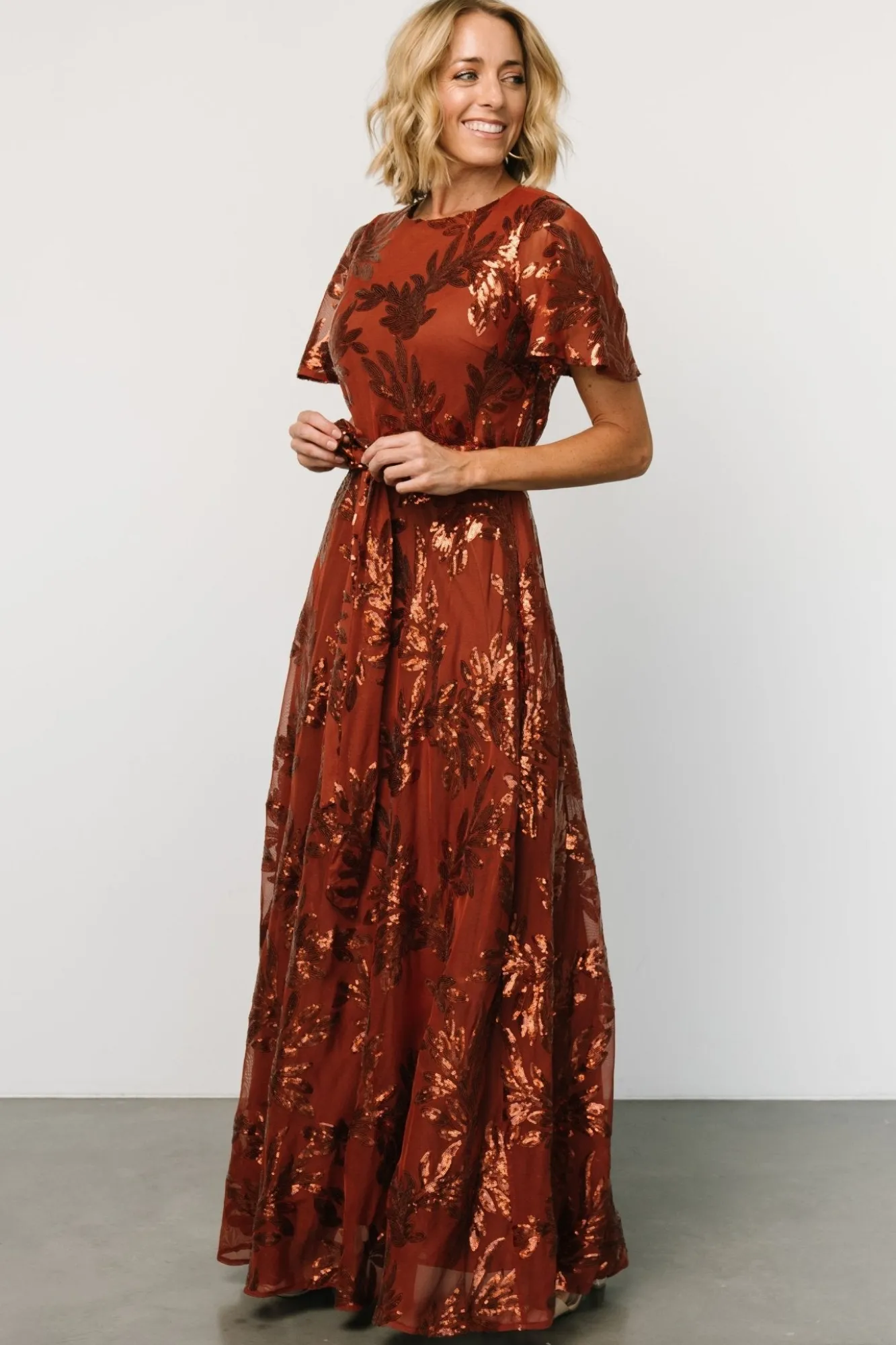 Baltic Born Muse Sequin Maxi Dress |