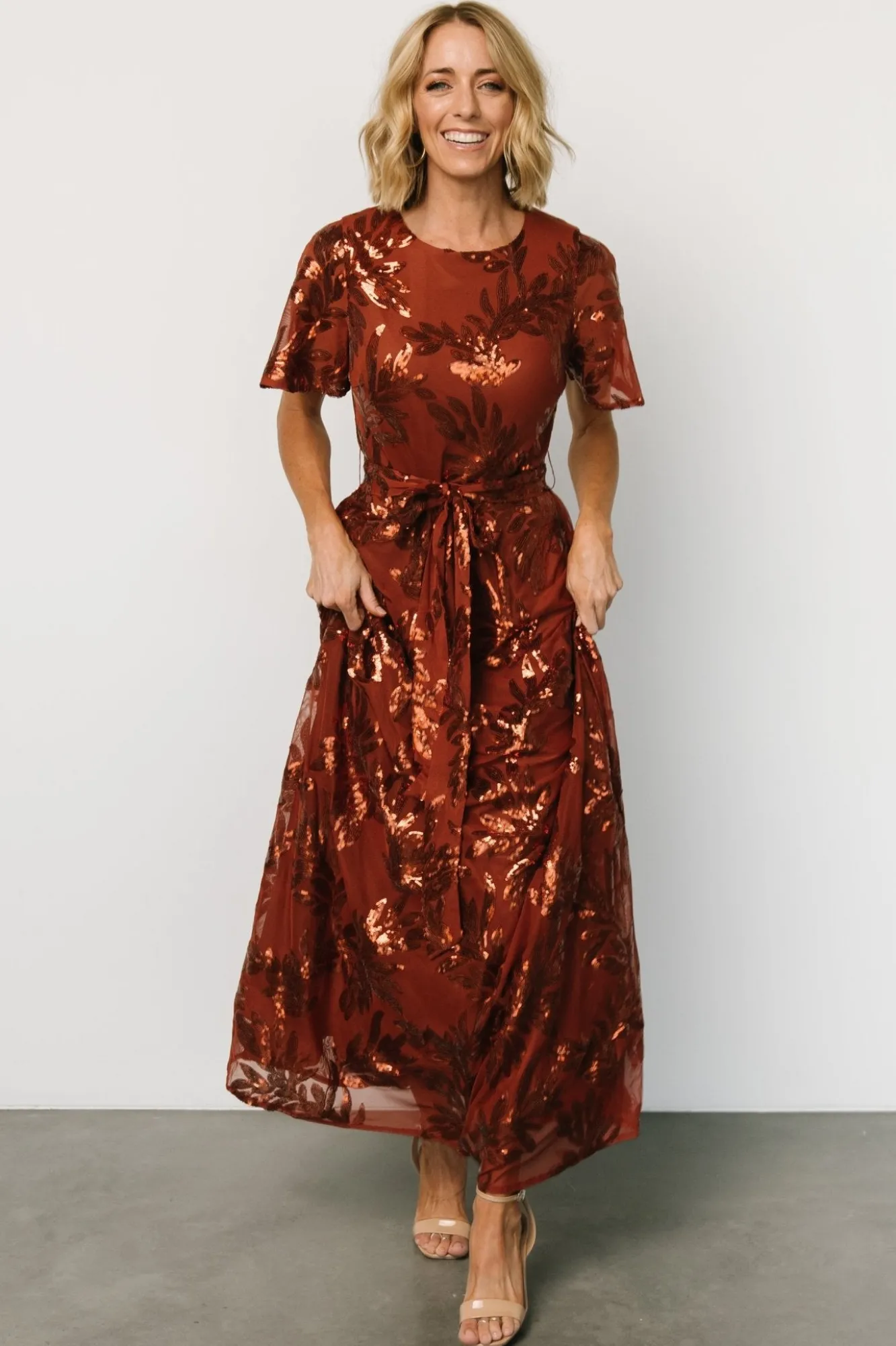 Baltic Born Muse Sequin Maxi Dress |