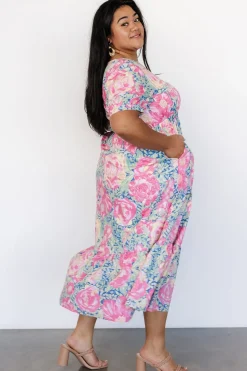Baltic Born Myers Dress | Blue + Pink Floral
