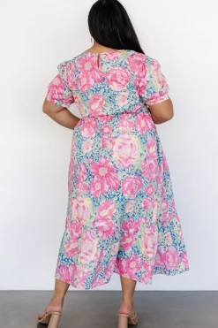 Baltic Born Myers Dress | Blue + Pink Floral