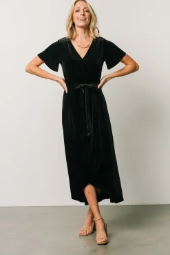 Baltic Born Nadine Velvet Midi Dress |