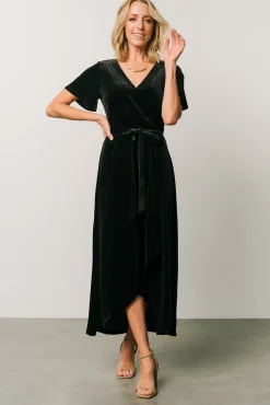 Baltic Born Nadine Velvet Midi Dress |