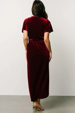 Baltic Born Nadine Velvet Midi Dress |