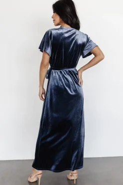 Baltic Born Nadine Velvet Midi Dress |