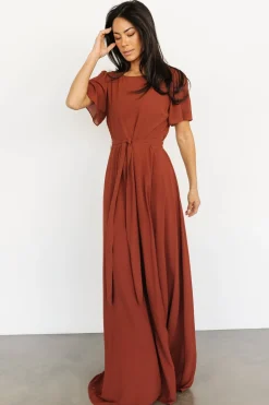 Baltic Born Naomi Short Sleeve Maxi Dress |