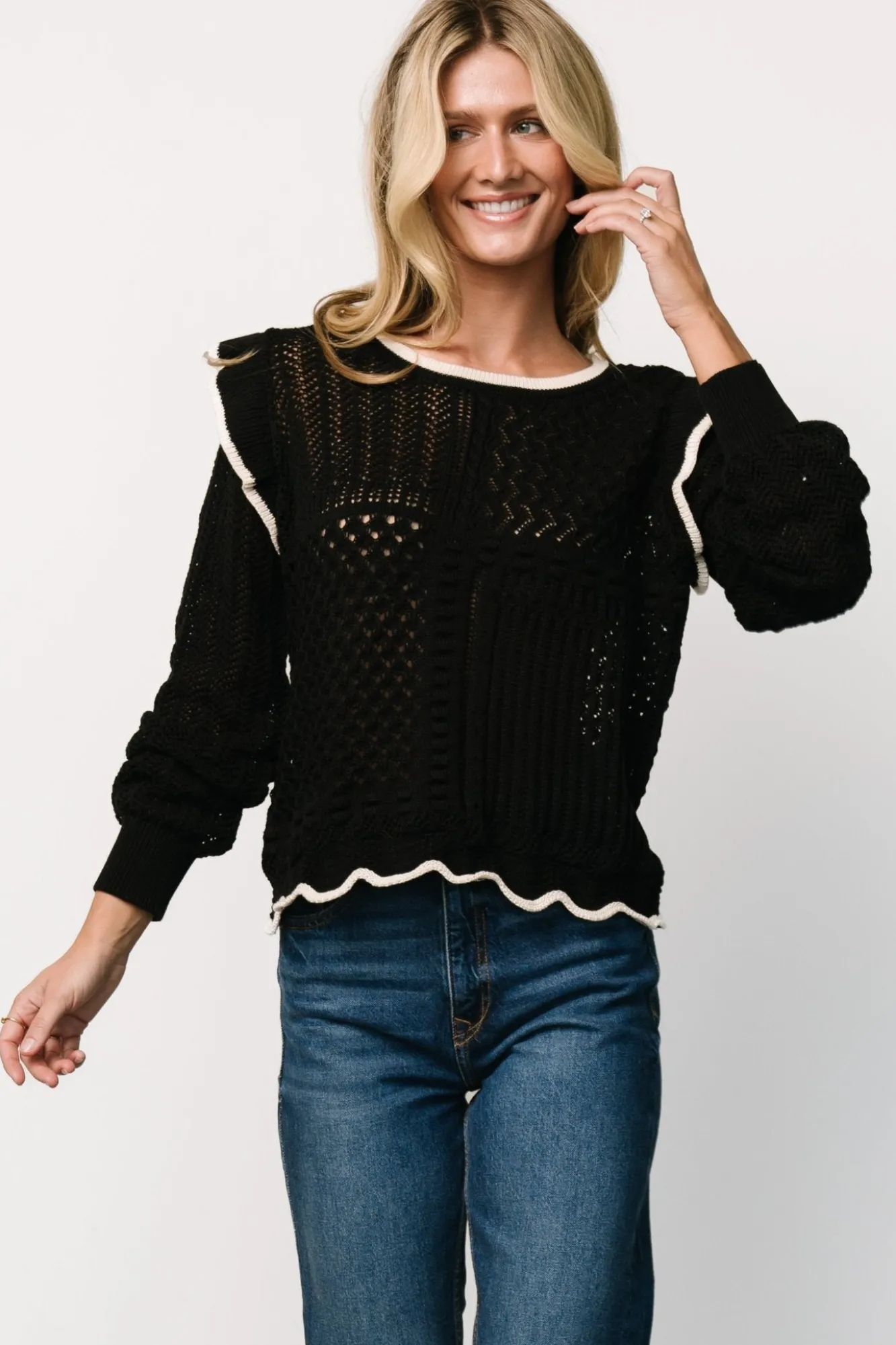 Baltic Born Oleya Knit Sweater Top |