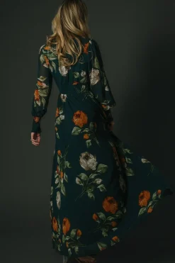 Baltic Born Olivia Maxi Dress | Deep Topaz Floral