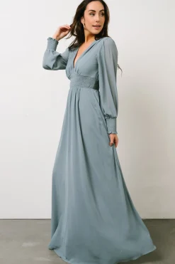 Baltic Born Olivia Maxi Dress | Dusty Blue