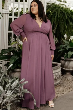 Baltic Born Olivia Maxi Dress | Vintage Plum